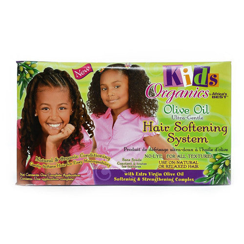 Africas Best Kids Organic Originals Hair Softening System, 1 Ea